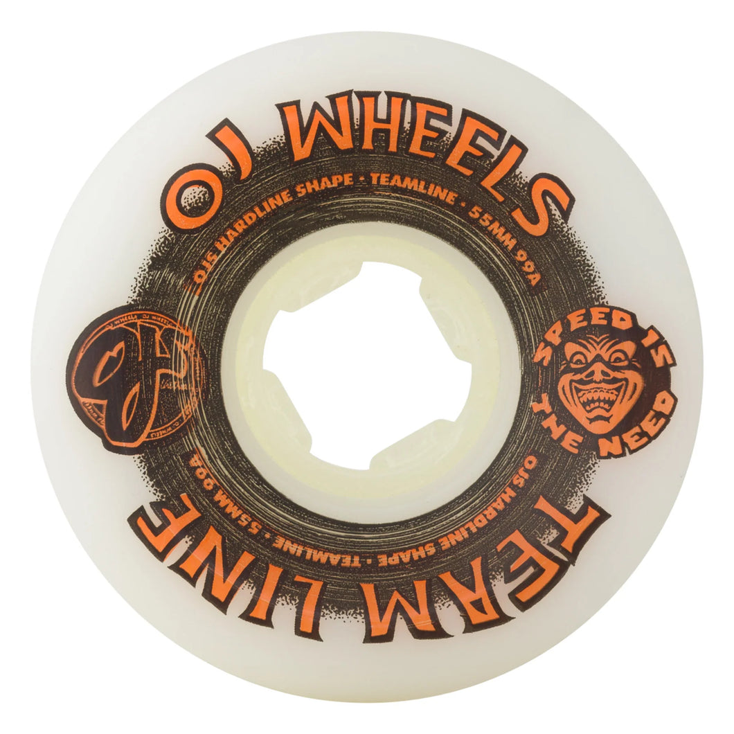 Team Line Hardline 99a OJ Wheels 55mm