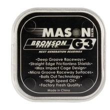 Load image into Gallery viewer, Bronson G3 Mason Silva Bearings