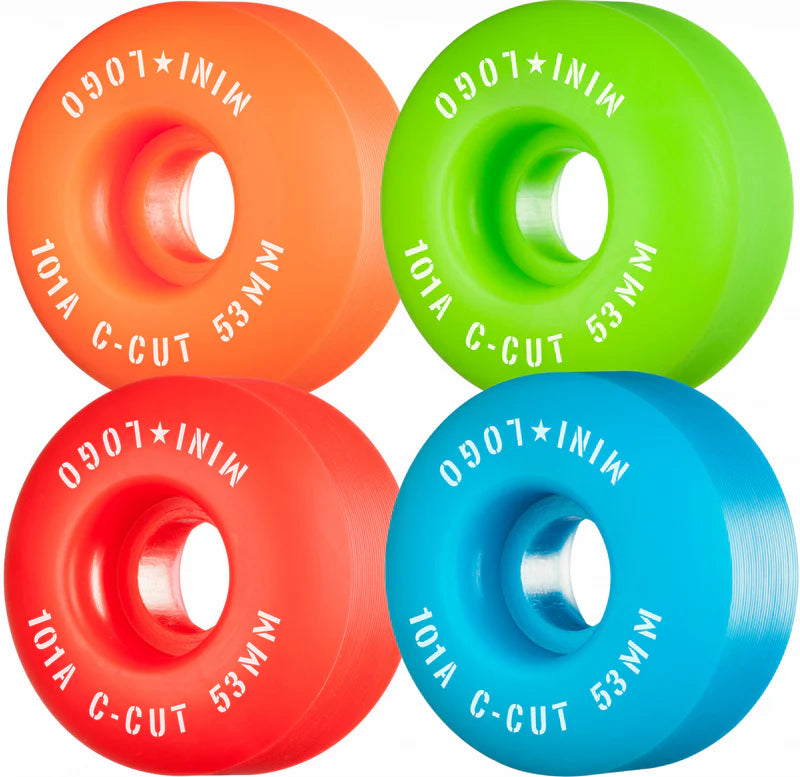 Mini Logo Multi-Color C-Cut 101A Wheel Set 53