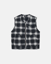 Load image into Gallery viewer, Plaid Nylon Liner Vest