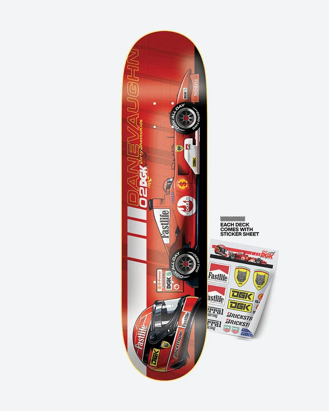 DGK Bricks To Pits Vaughn Deck 8.38