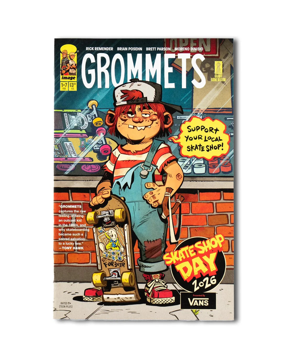 Grommets Skate Shop Day 2026 Comic