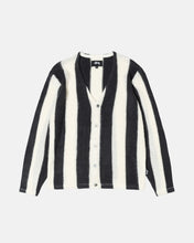 Load image into Gallery viewer, Stripe Brushed Cardigan