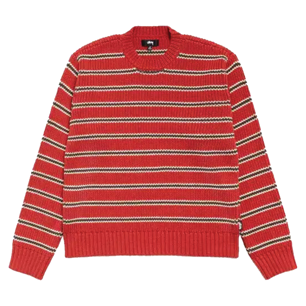 Chunky Cotton Striped Sweater