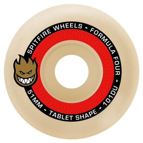 Spitfire F4 101a 53mm Tablets Wheel Set
