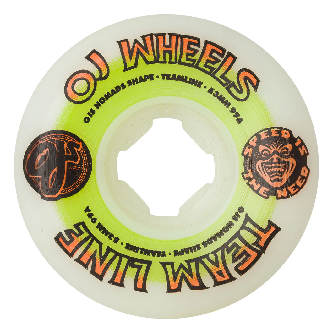 Team Line Nomads 99a OJ Wheels 53mm
