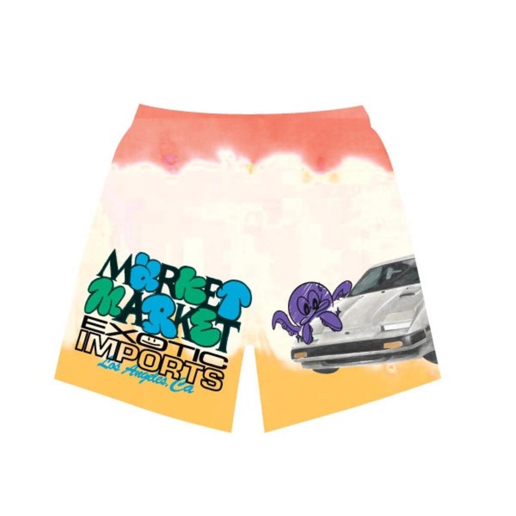 Market Exotic Automobile Sweat Short