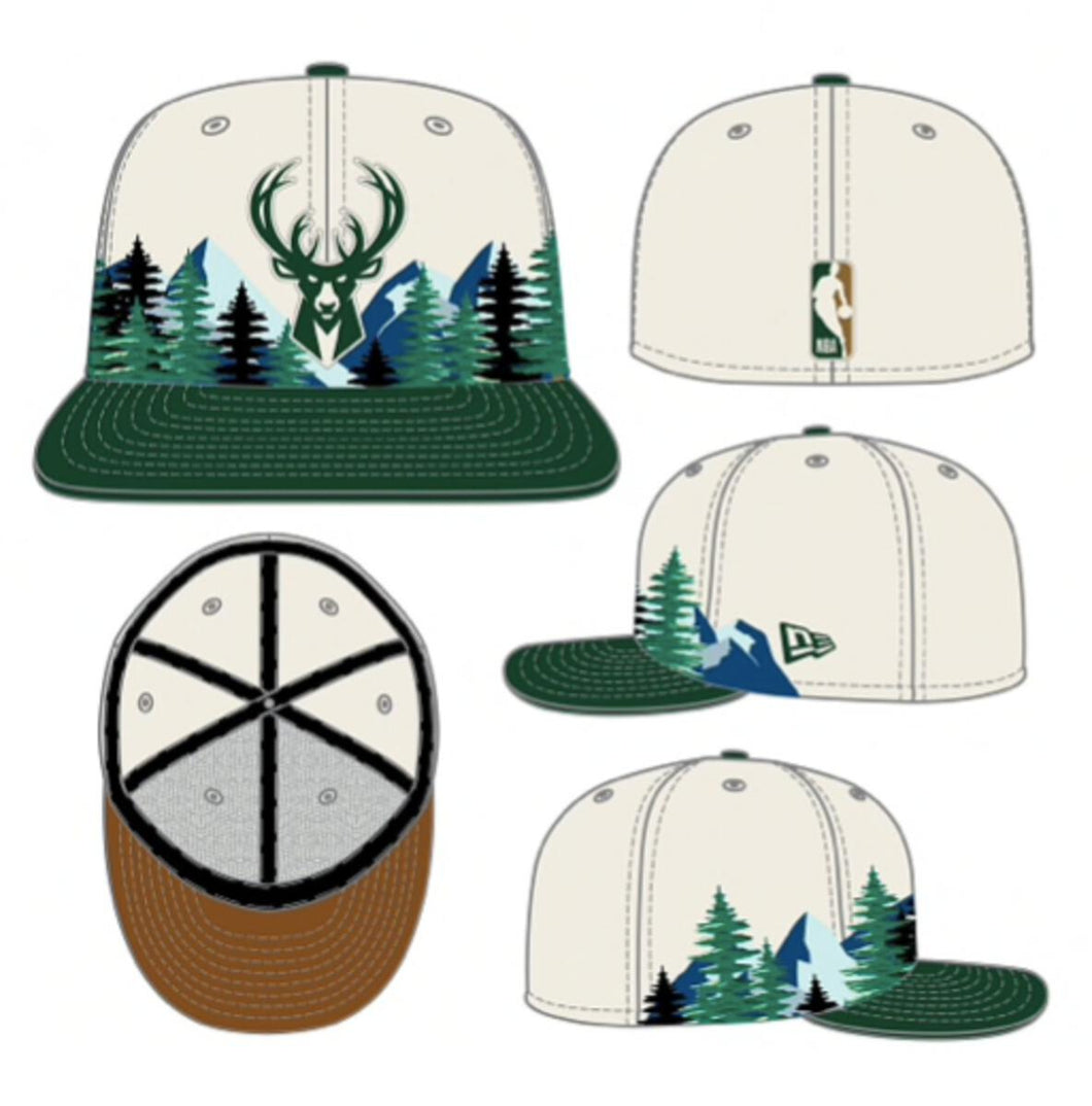 59Fifty Milwaukee Bucks Outdoor Hat