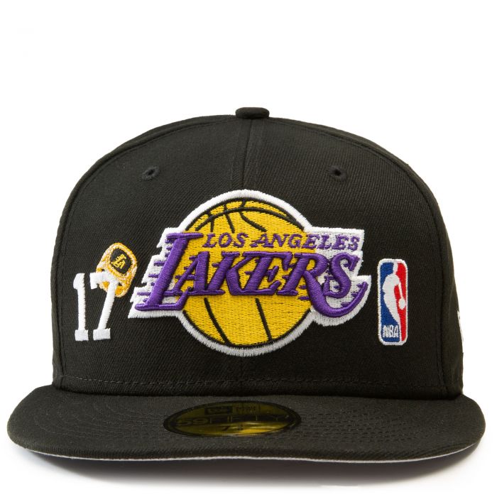 59Fifty Los Angeles Lakers World Champions Fitted Cap