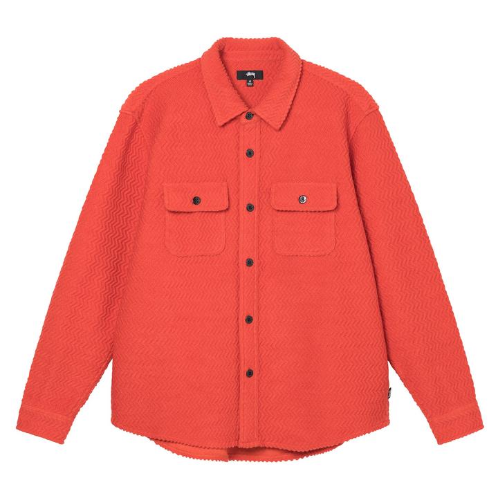 Textured Wool CPO LS Top