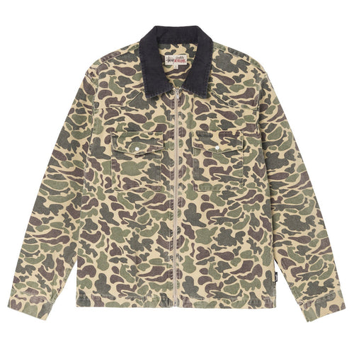 Washed Canvas Work Shirt