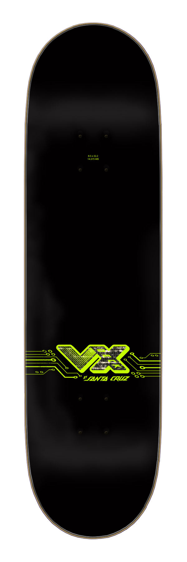 Santa Cruz Wooten Cyber VX Deck 8.5