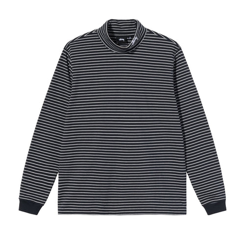 Striped Turtleneck LS Jersey