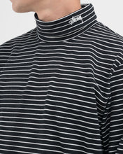 Load image into Gallery viewer, Striped Turtleneck LS Jersey
