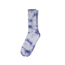 Load image into Gallery viewer, Dyed Ribbed Crew Socks