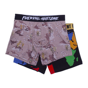 Two Pack Boxer Briefs Soldier / World Art