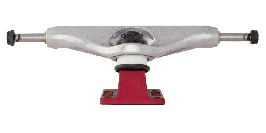 Independent Delfino Silver Red Stage 11 STD Hollow Trucks 144