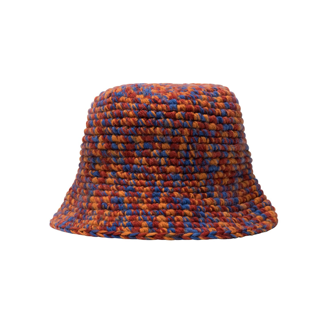 Melange Knit Bucket Hat