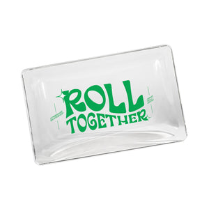 Roll Together Glass Tray
