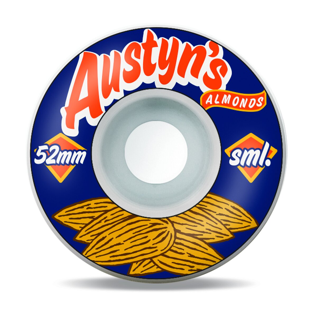 SML Austyn's Almonds V-Cut 52mm Wheel Set