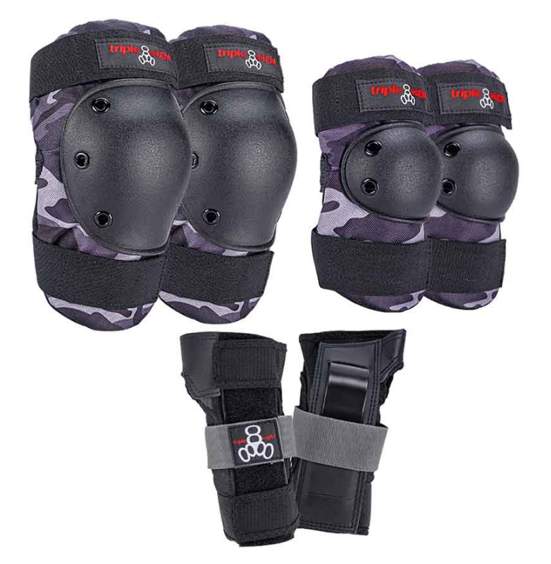 Triple 8 Saver 3 Piece Pad Set MD