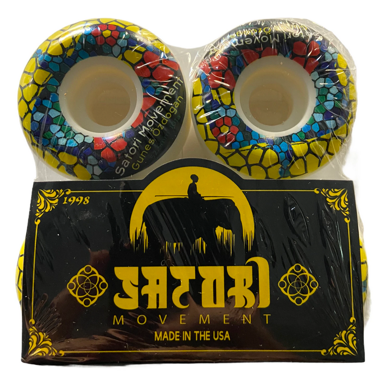 Satori Gunes Stain Glass Conical 80b Wheels 52.5mm