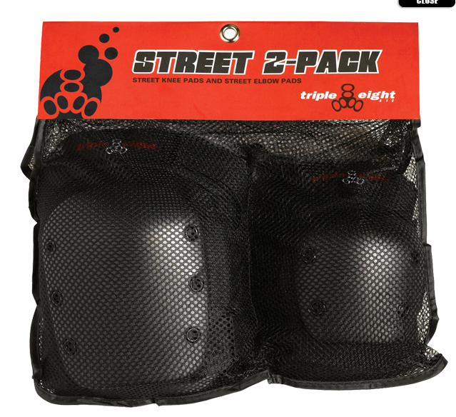 Triple 8 Street 2 Piece Pad Set