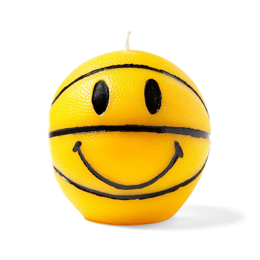 Smiley Basketball Candle