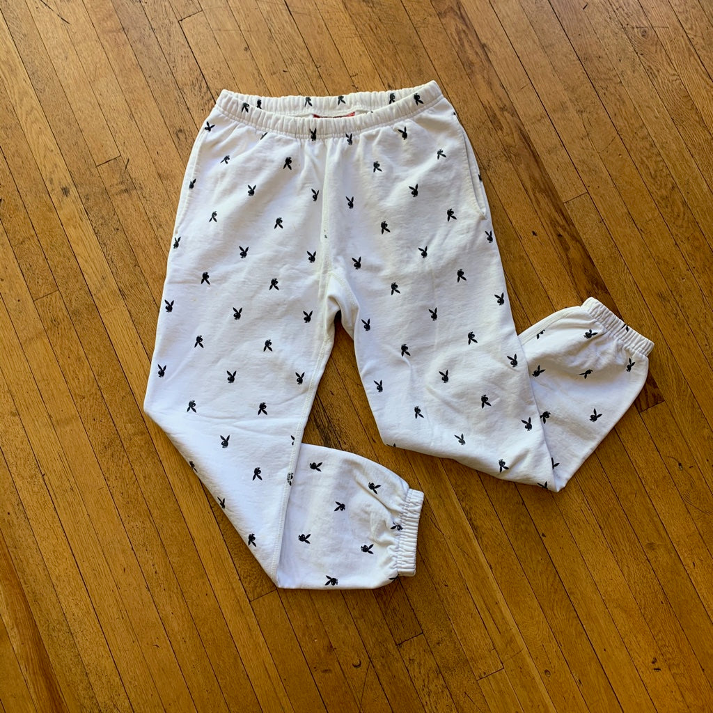 Supreme x Playboy FW15 Bunny All Over Print Sweatpants
