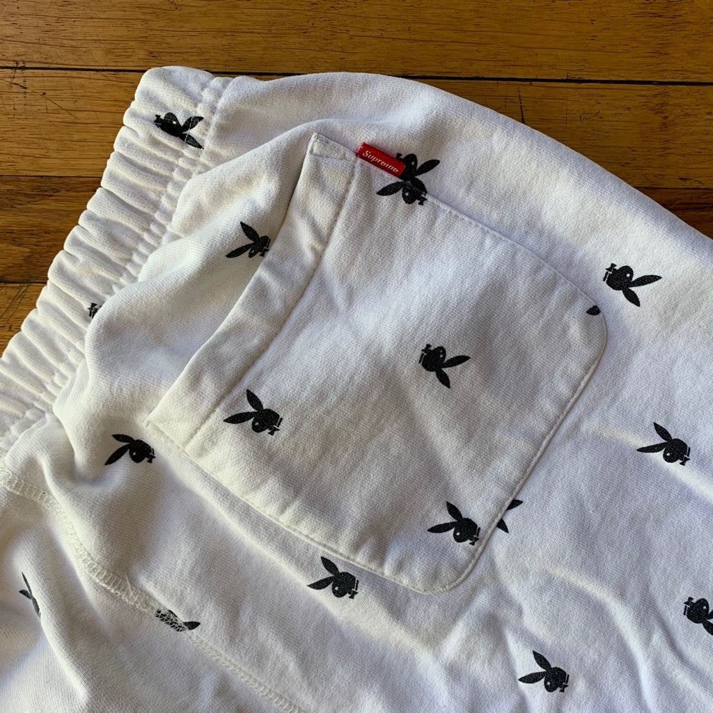 Supreme x Playboy FW15 Bunny All Over Print Sweatpants