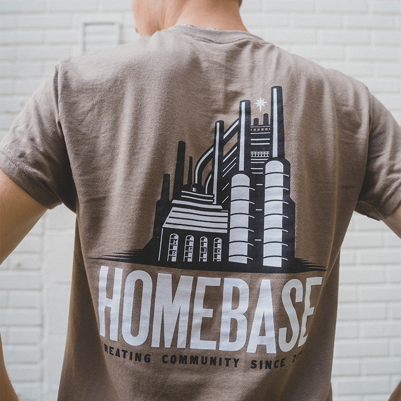 Steel Stacked T-Shirt