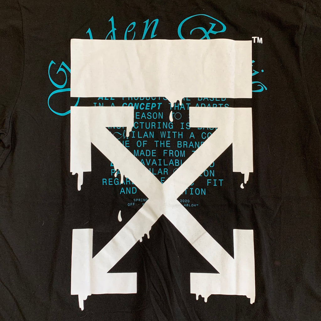 Off-White SS20 Oversized Dripping T-Shirt