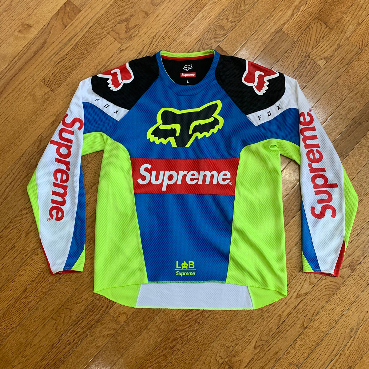 Supreme x Fox Racing SS18 Moto Jersey – HOMEBASE610