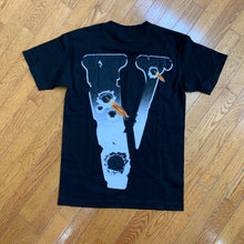 Load image into Gallery viewer, Vlone x Pop Smoke &quot;Hawk Em&quot; T-Shirt