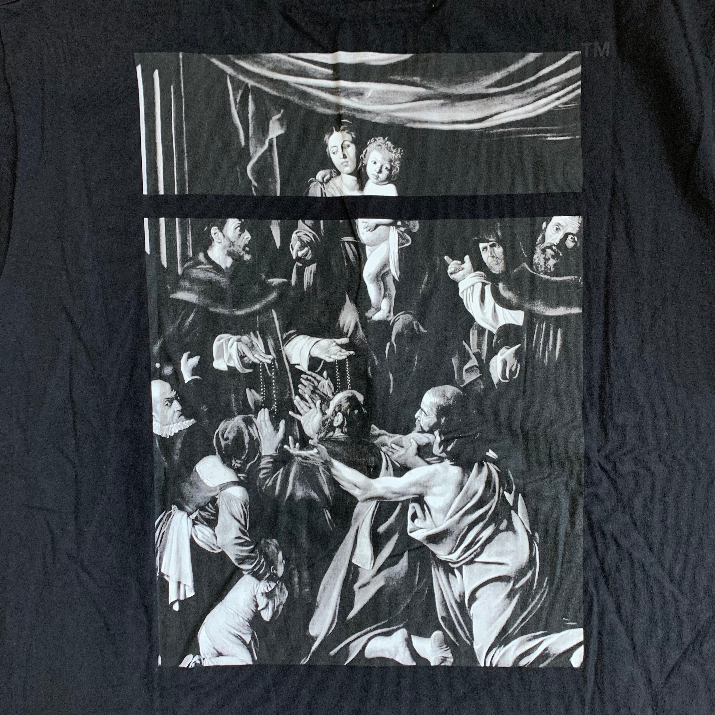 Off-White SS20 Oversized Caravaggio Square T-Shirt