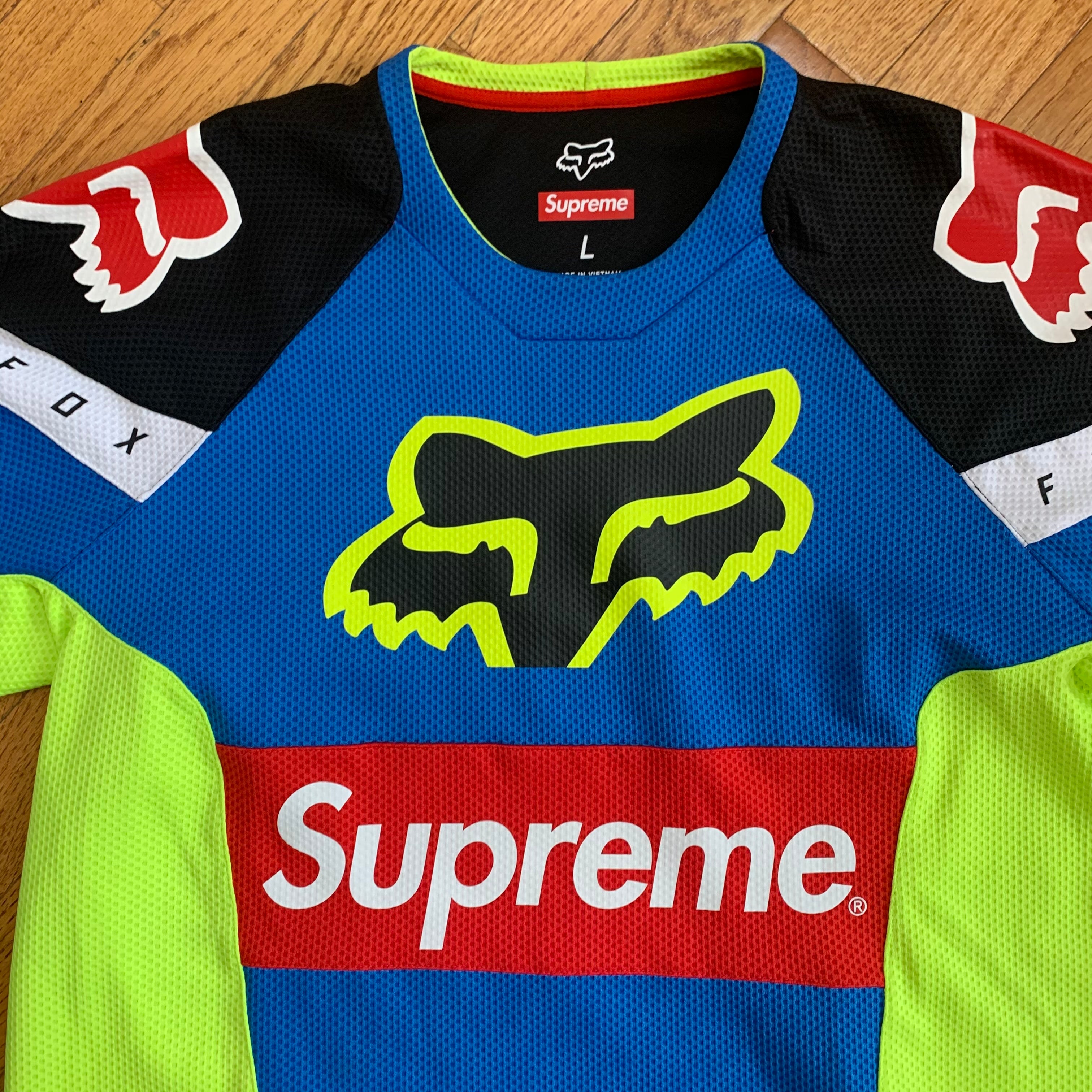 Supreme x Fox Racing SS18 Moto Jersey