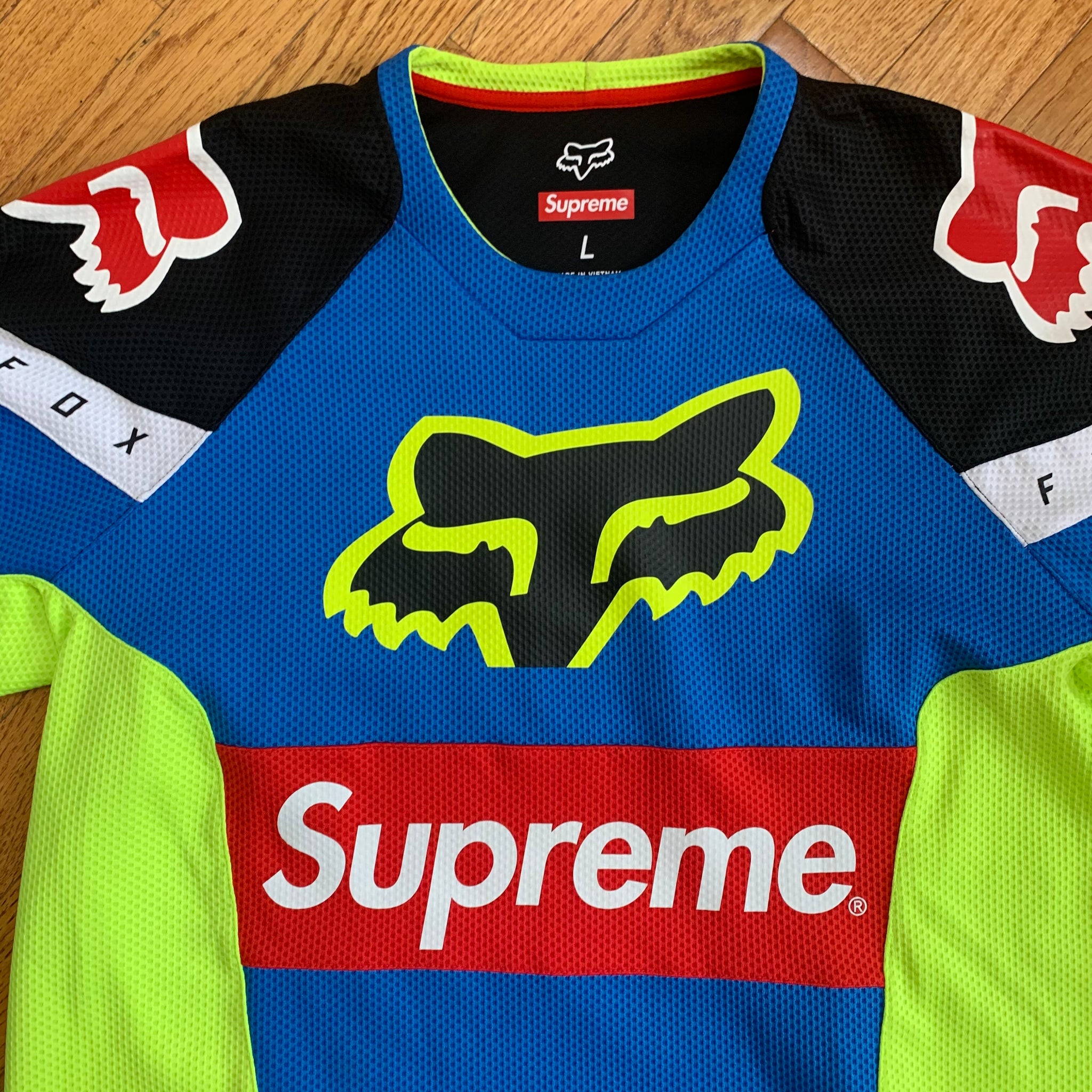 Supreme x Fox Racing SS18 Moto Jersey – HOMEBASE610