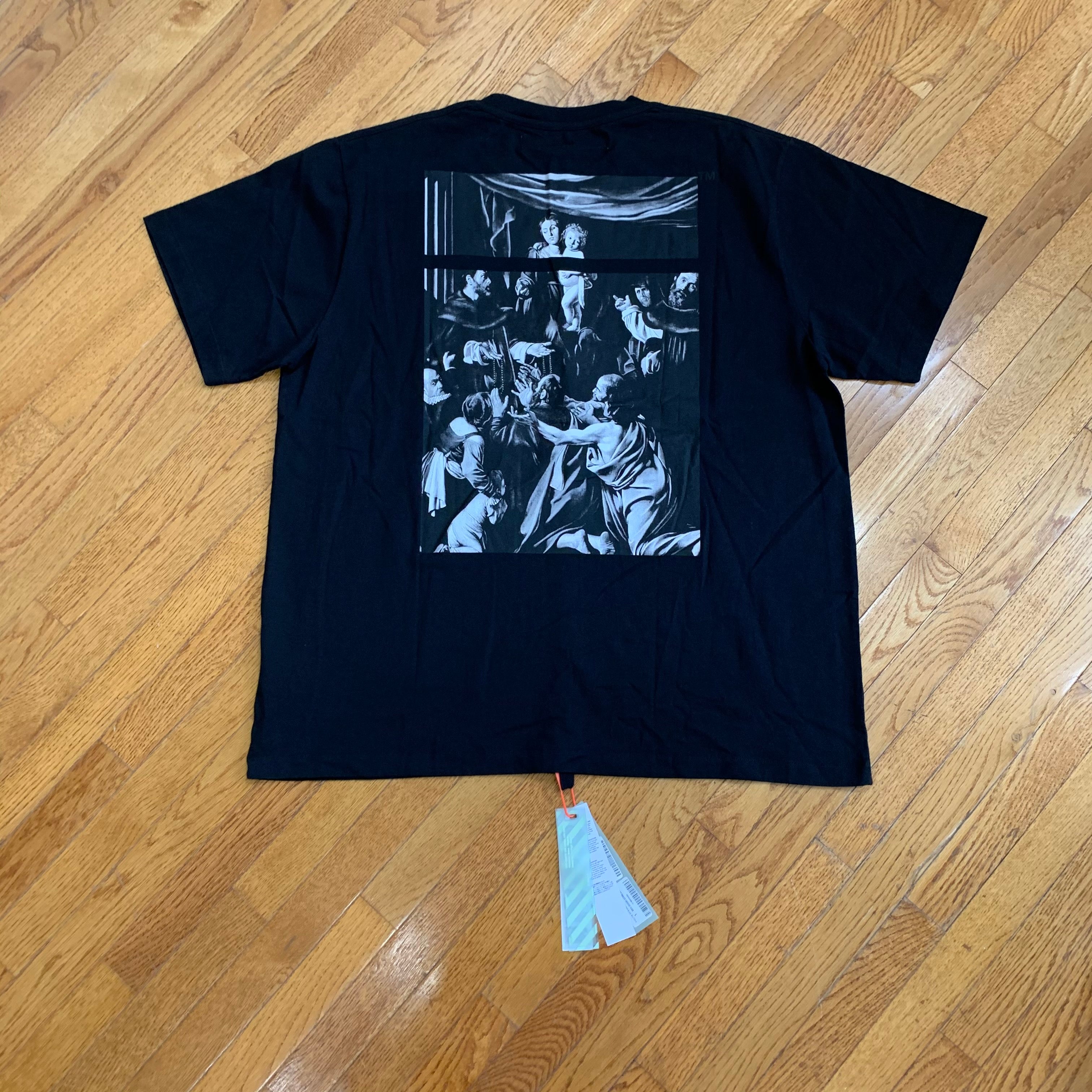 Off-White SS20 Oversized Caravaggio Square T-Shirt