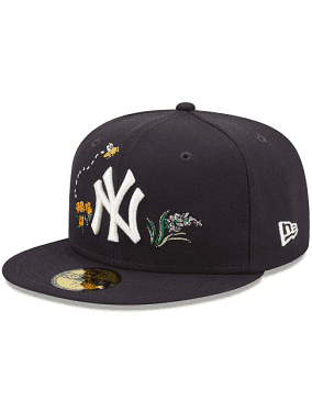 New York Yankees Watercolor Floral 59fifty Fitted Hat