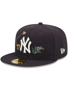 New York Yankees Watercolor Floral 59fifty Fitted Hat